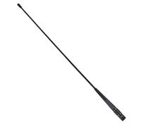 SROUPSUTKK Antenna for walkie-Talkie Portatile a Frusta da 108-136 MHz, Banda Aerea, 2,15 Db, 47 cm, 20 Watt, PHD-795, Adatta for Baofeng UV-17Pro GPS Quansheng Antenna Radio(BNC Black)