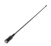 SROUPSUTKK Antenna walkie-Talkie SMA Femmina Maschio VHF UHF Banda Tri-Banda GMRS Adatta for Radio Portatile for BaoFeng UV-5R UV-82 BF-888S UV-9R Antenna Radio(Dual Band Male BK)