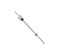 SROUPSUTKK Lancette dei secondi NH35 C3 luminose verdi resistenti Modificano gli accessori for orologi Adatti al movimento NH34 NH36 4R 7S