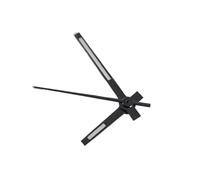 SROUPSUTKK Lancette for orologi NH35 in oro rosa, argento e, luminose, verdi, for movimenti NH35/NH36/4R/7S
