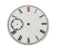 SROUPSUTKK Quadrante bianco for orologio da uomo retrò 38,8 mm, parti di ricambio for movimenti ETA6497 e ST3600
