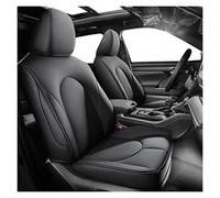 SRQORT Auto Copri-sedili 5 Posti Personalizzato Modello Di Auto Coprisedili Per Toyota Per Highlander 2020 2021 2022 Del Cuoio Del Faux Cuscino Di Protezione Impermeabile(Nero)