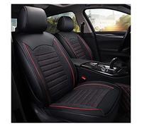 SRQORT Auto Copri-sedili Coprisedile Per Auto In Pelle Per Mitsubishi Per Lancer 10 Per Asx Per Pajero 4 2 Per Outlander Xl Coprisedili Universali Per Auto(Nero,B)