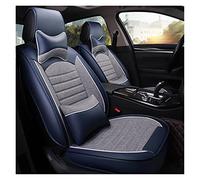 SRQORT Auto Copri-sedili Coprisedile Per Auto In Pelle Per Mitsubishi Per Lancer 10 Per Asx Per Pajero 4 2 Per Outlander Xl Coprisedili Universali Per Auto(Blu,A)