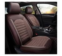 SRQORT Auto Copri-sedili Coprisedile Per Auto In Pelle Per Mitsubishi Per Lancer 10 Per Asx Per Pajero 4 2 Per Outlander Xl Coprisedili Universali Per Auto(All coffee,B)