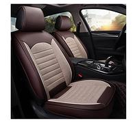 SRQORT Auto Copri-sedili Coprisedile Per Auto In Pelle Per Mitsubishi Per Lancer 10 Per Asx Per Pajero 4 2 Per Outlander Xl Coprisedili Universali Per Auto(Caffè,B)