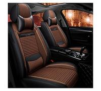 SRQORT Auto Copri-sedili Coprisedili Per Auto In Lino Per Coprisedile A6 4f A4 A3 A5 Q3 Q5 Q2(Caffè,Luxury)