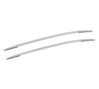 SRQORT Barre Portatutto per Nissan per Qashqai J11 2016 2017 2018 2019 2020 2021 Argento Roof Rack Rails Bar Portapacchi Accessori Auto Esterni 1 Set Portatutto per Auto