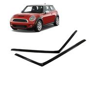 SRQORT Deflettori Visiera Parasole per Mini per Cooper 2007-2013 R56 Hatchback Visiera Parasole per portiera Protezione Antivento Antipioggia Laterale Visiere Laterali Antivento