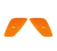 SRQORT Indicatore Direzione 55155628AB Per Jeep Per Wrangler TJ 1997-2006 Paraurti Anteriore Copertura Indicatore Direzione Laterale Nessuna Lampadina(Amber)