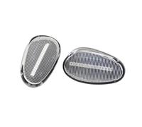 SRQORT Indicatori Specchio Laterale per Alfa per Romeo 145 146 per Tipo 930 1994-2001 Dinamica LED Luci di Posizione Laterali Lente Affumicata Segnali Direzione Scorrevoli Luci Freccia(Crystal)