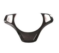 SRQORT Interni dell'auto per BMW X3 E83 2006-2010 ABS Argento/Fibra di Carbonio Telaio di Copertura del Volante Dell'Auto Adesivo Accessori per Auto Interni modanature(Look in Carbonio)
