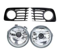 SRQORT Lampada Fendinebbia 81221-52070 81211-52070 Coppia Di Fari Fendinebbia Paraurti Anteriore + Kit Di Coperture Per Toyota Per Prius 2004-2009 Con Lampadina