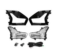 SRQORT Lampada Fendinebbia Fari Fendinebbia A LED Per Mondeo E Per Fusion 2019-2020, Luci Diurne DRL, Luci Diurne Anteriori Per Auto, Coperture Per Telaio, Interruttore A Filo, 12 V