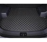 SRQORT Tappetino Antiscivolo per Mazda per CX-5 2012 Tappetino per Bagagliaio per Auto Personalizzato Copri Accessori Interni per Moquette Vasca per Baule Auto Bagagliaio(Beige Nero)