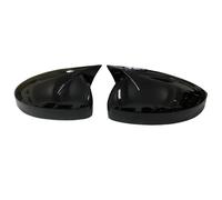 SRQORT Tappi Specchietto Retrovisore Auto Coppia Copri Specchietti Retrovisori Laterali Retromarcia per VW per Tiguan MK2 2017-2022, Copri Specchietti Retrovisori Calotta Specchio(Nero Lucido)