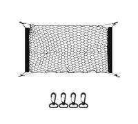 SRQORT Tenda Divisorio Bagagliaio per VW per Caddy per Maxi 2003-2019 Bagagliaio Auto Borsa Portaoggetti in Rete Bagagliaio Posteriore(110x60cm)