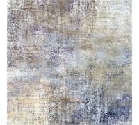 SRTJURFG Tappeti Quadrato Grandi Dimensioni Antiscivolo Lavable Tappeto Disegno astratto blu Soggiorno Camera da Letto Computer Sedia Cuscino, 140 x 140 cm