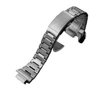 SRTYDCUR Accessori for orologi compatibili con Casio G-Shock Cinturino in acciaio puro GW-5000 5035 DW5600 GWM5610 a catena for orologio da uomo 16 mm(Silvery)