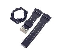 SRTYDCUR Cinturino di ricambio in resina e silicone compatibile con Casio G-Shock GA-100/110/120 GA-140 GD-100/110/120 GLS-100 GAX-100(Royal blue)