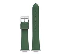 SRTYDCUR Cinturino in gomma Fluoro compatibile con Tissot PRX Powermatic 40mm fibbia in acciaio inossidabile da uomo FKM Sport impermeabile a sgancio rapido cinturino for orologio 12mm(Green)