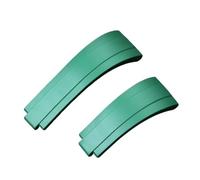 SRTYDCUR Cinturino in silicone da 20 mm compatibile con Rolex, compatibile con Daytona Submariner GMT, cinturino sportivo morbido impermeabile in gomma(Green)