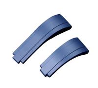 SRTYDCUR Cinturino in silicone da 20 mm compatibile con Rolex, compatibile con Daytona Submariner GMT, cinturino sportivo morbido impermeabile in gomma(Blue)