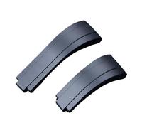 SRTYDCUR Cinturino in silicone da 20 mm compatibile con Rolex, compatibile con Daytona Submariner GMT, cinturino sportivo morbido impermeabile in gomma(Black)