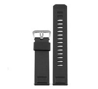 SRTYDCUR Compatibile con il cinturino sportivo in silicone Casio PRW-60/50/70/PRG-30 PRT-B50 PRT-B70(Black)
