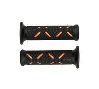 SRTYDCUR Manopole universali for Manubrio da 22 mm for Moto, compatibili con RE Himalayan 450 Guerrilla 450 Himalayan450 Guerrilla450 Himalayan Scram 411(Orange)