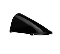 SRTYDCUR Parabrezza For Moto Compatibile Con YAMAHA YZF-R3 YZF-R25 Parabrezza Rialzato Parabrezza Allargato Parabrezza Carenatura WRS Racing(Black)