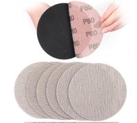 Sruhrak 30 pezzi di carta abrasiva, 150mm rete abrasiva 80 grana dischi abrasivi per levigatrici a secco levigatrici orbitali casuali