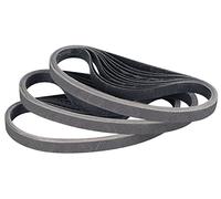 Sruhrak Nastri Abrasivi 10 x 330 mm -30 Pezzi 240 Grana Carburo di Silicio Nastro Abrasivo, Abrasivi al Carburo di Silicio ad Alte Prestazioni per L'affilatura di Coltelli e la Lavorazione dei Metalli