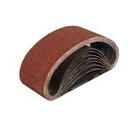 Sruhrak Nastri Abrasivi 100 x 610 mm - Grane 40 Carta Abrasiva per Levigatrice a Nastro, per Levigare,Limare,Affilare e Rimuovere Metallo/Legno (8 Pezzi)