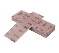 Sruhrak Strisce Abrasive in Rete 80 X 230mm，25 Pezzi Rete Abrasiva Professionale Con Grana P240, Per Levigatura a Mano, Levigatrici Orbitali E Blocco Di Levigatura a Mano