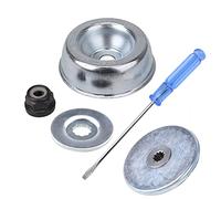 SRunDe 1 Pack Tosaerba Metallo Scatola del Cambio Lama Dado Fissaggio Kit per Stihl Tosaerba - Rondella di Spinta, Piastra Pilota, Dado del Collare, Cacciavite di Manutenzione