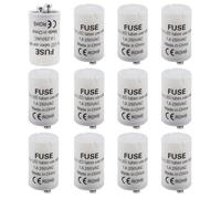 SRunDe 12 Pezzi Starter per Tubo Fluorescente LED T5 T8 Neon Lampada 40 W 85-265V