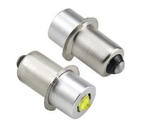 SRunDe 2 PCS Lampadina Della Torcia P13.5S 5W Lampadine di Ricambio 6-24V 300LM Torcia Elettrica Lampadina di Aggiornamento per Torcia Elettrica, Lampada Torcia o Luce di Emergenza
