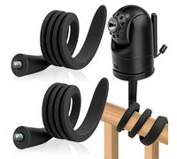 Srup 2 Pezzi Supporto per fotocamera Blink, Supporto universale per fotocamera per bambini, Blink Outdoor 4 (4th Gen)/(3rd Gen), Blink XT/XT2/Indoor Camera, Supporto Flessibile per Fotocamera (nero)
