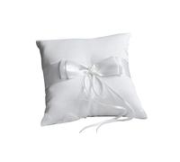 Srup Cuscino anello di nozze, Cuscino Portafedi 15x15cm, Cuscino anello da sposa bianco, Cuscino Portatore Di Anelli Con Fiocco, Cuscino Fedi Nuziali, Per Proposte Di Matrimonio, Cerimonie Forniture