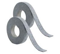 Srvauyea Feltro Adesivo Rotolo per Mobili, 2 Rotoli di Feltro Autoadesivo, 4m x 3cm x 0.4cm Feltri Antiscivolo Taglio, Tagliare Qualsiasi Forma, Feltrini Adesivi per Mobili Pesanti Porte e Finestre
