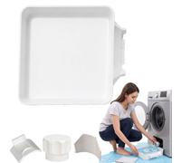 SRXY Universal Front-Load Washing Machine Drain Pan,Washing Machine Drain Tray,Washer Drip Tray & Leak-Proof Water Catch Funnel, Laundry Drain Accessory for Filter Cleaning Home (1PCS)