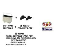 SS-189743 CESTELLO+PALA PER MACCHINA DEL PANE MOULINEX NEW BAGUETTE OW6101