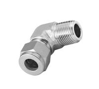 SS-18M0-2-8 Gomito maschio in acciaio inossidabile originale