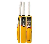 SS Acc0224 Plastic Cricket Bat, Mazza Boys, Yellow, 0