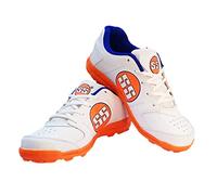 SS Acc0437 Josh Spikes Cricket Scarpes, Taglia 6, Bianco/Arancia