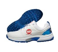 SS Camo 9000, Scarpe da Cricket Uomo, Bianco Blu, 42 EU