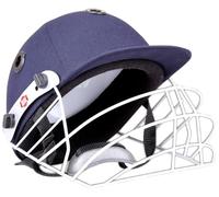 SS Casco da cricket Prince | Blu navy | Taglia: Small | For Men & Boys | Griglia in acciaio delicato | Eva Padding