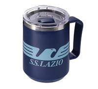 SS Lazio Tazza Acciaio Termica Prodotto Ufficiale, blu
