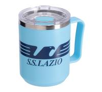SS Lazio Tazza Acciaio Termica Prodotto Ufficiale, Celeste